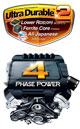 Next Generation High Quality Components and 4 Phase CPU Power Design